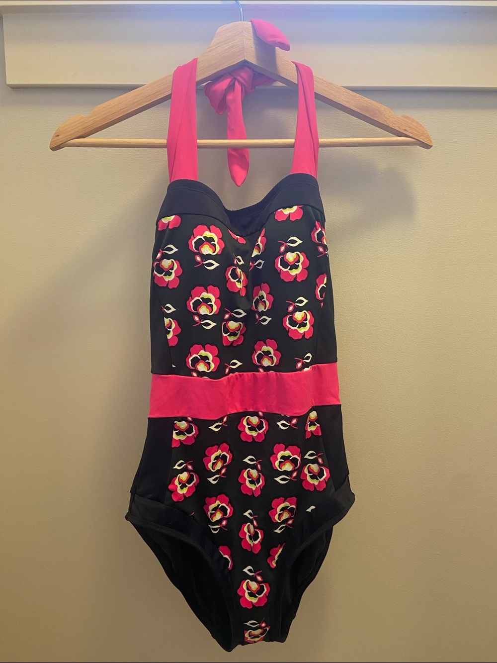 Boden Santorini Halter one piece swimsuit